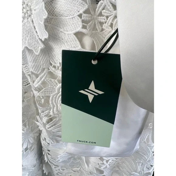 TUCKERNUCK Blanc Guipure Lace Daphne Dress NWT Size Small - Picture 9 of 10